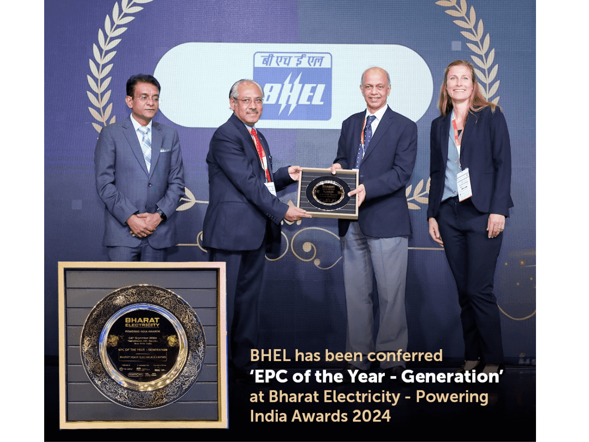 BHEL wins ICAI National Award
