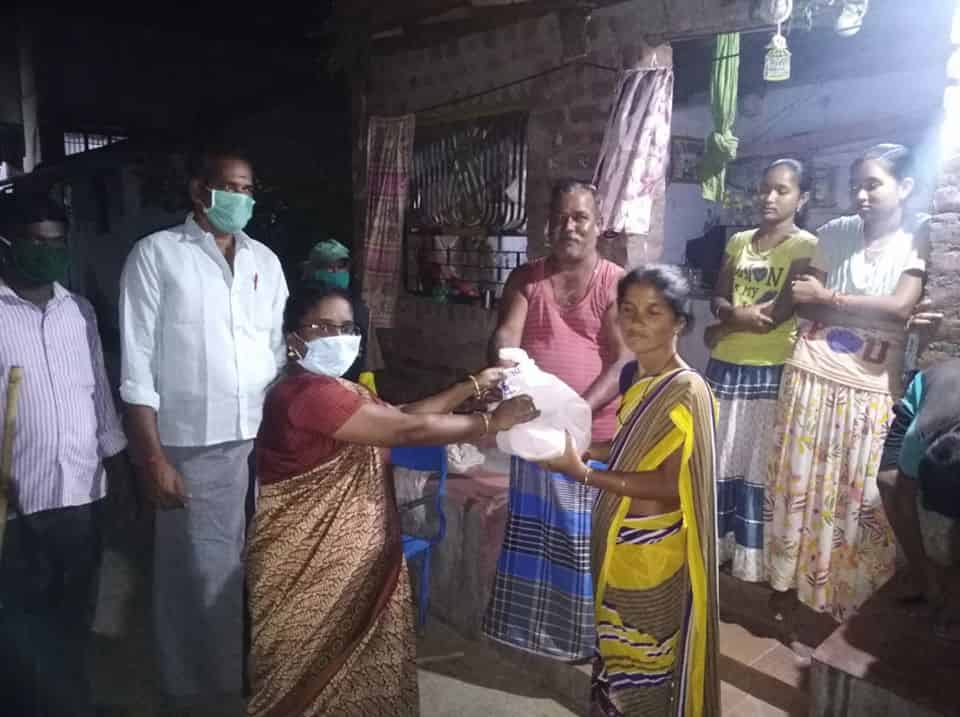 BHEL Tiruchirappalli unit donated bags to 250 underprivileged families