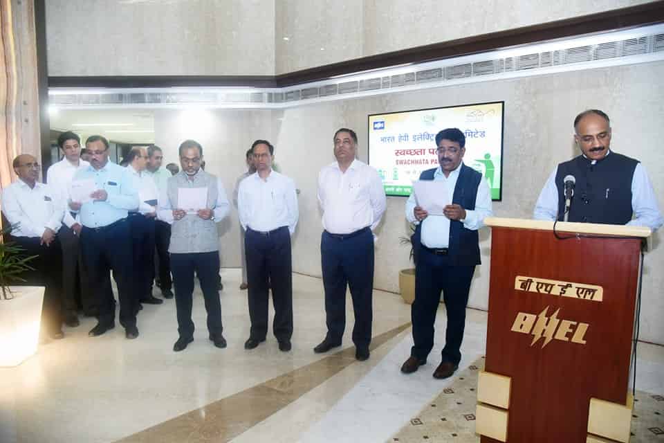 Dr.Nalin Shinghal Chairman and Managing Director Inaugurated BHEL Swachhta Pakhwada