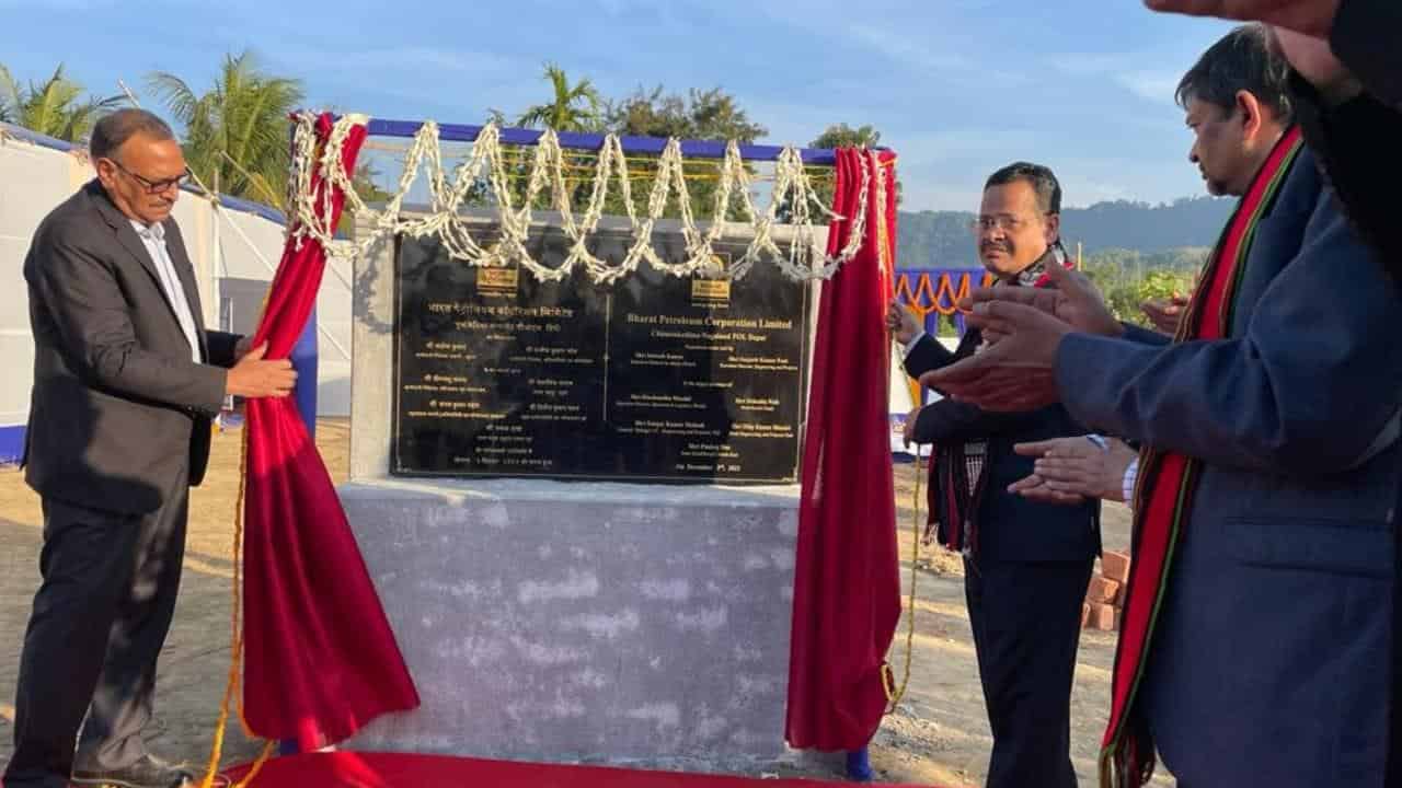 BPCL lays foundation stone of new Petroleum, Oil and Lubricants depot 