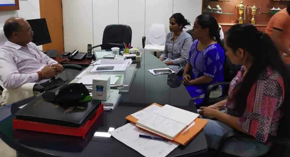 Chai par Charcha with Female Employees At Central Mine Planning and Design Institute Ltd