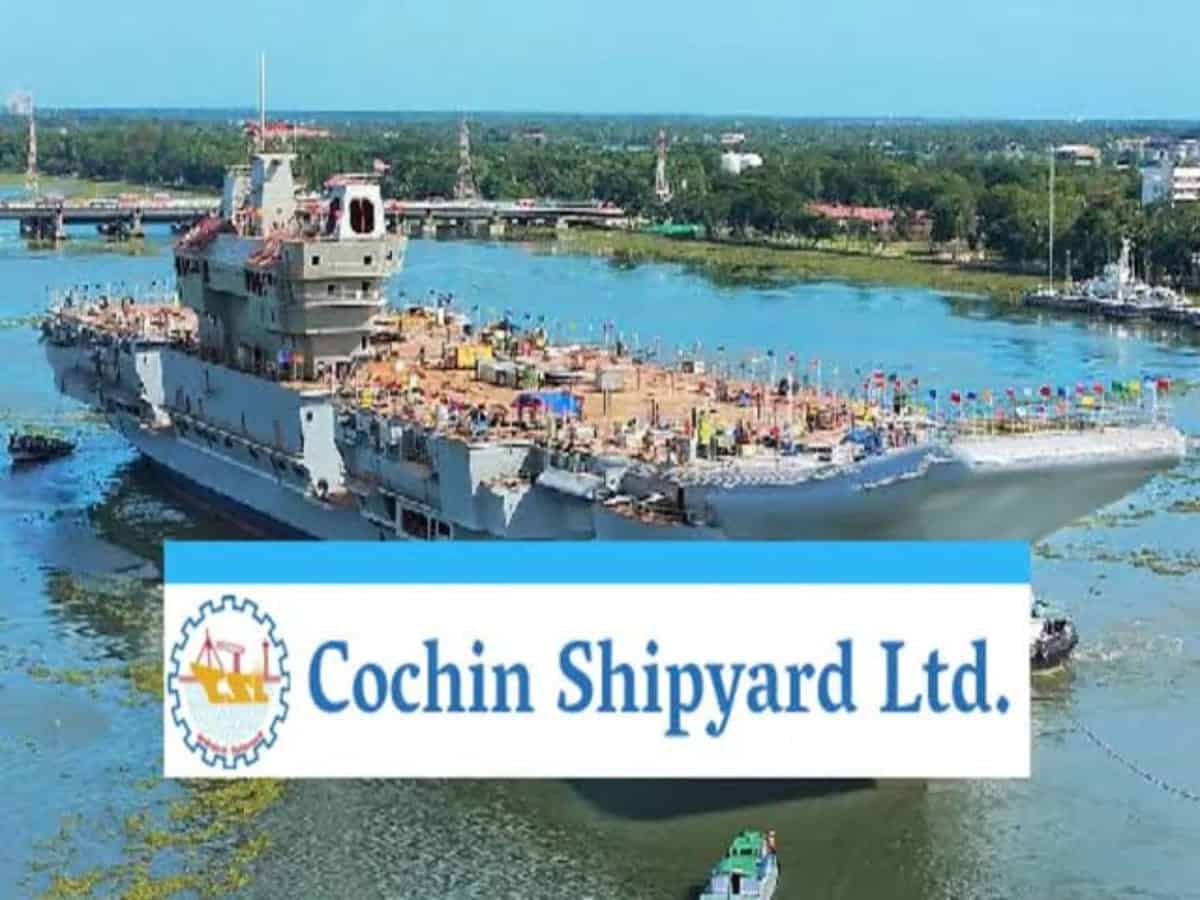 Cochin Shipyard Q2 Results: Net Profit falls by 43.08% at Rs 10.7 trillion