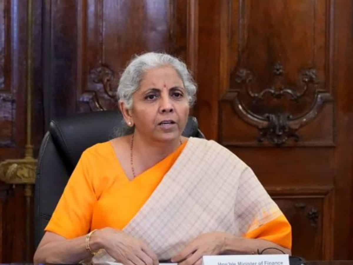 Global factors are the reason behind rupee depreciation: FinMin Sitharaman