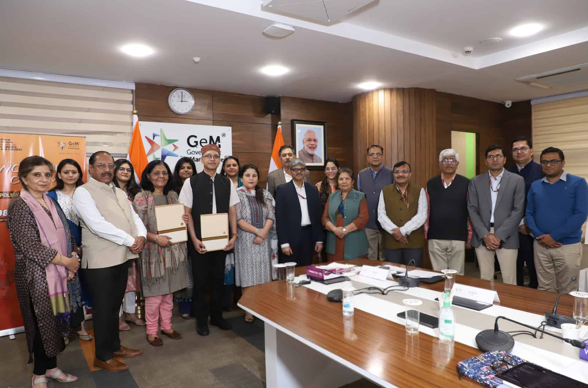 Government Marketplace (GeM) signed an MoU with UN WOMEN
