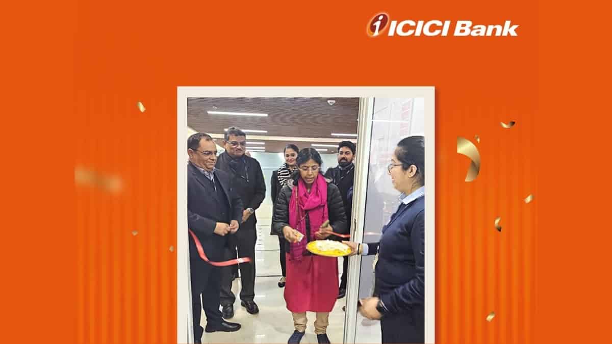 ICICI Bank inaugurates Branch at Sankalp Bhawan equipped with Cash Recycling Machine