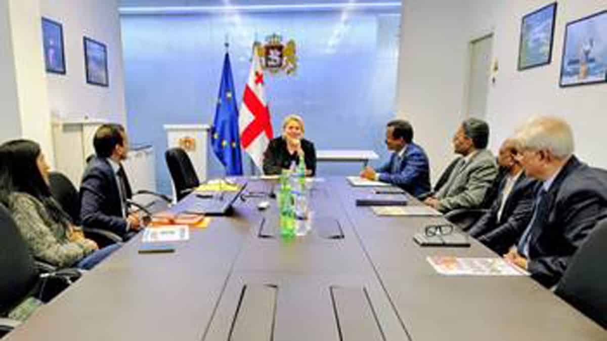 India Strengthens Textile and Sericulture Cooperation with Georgia