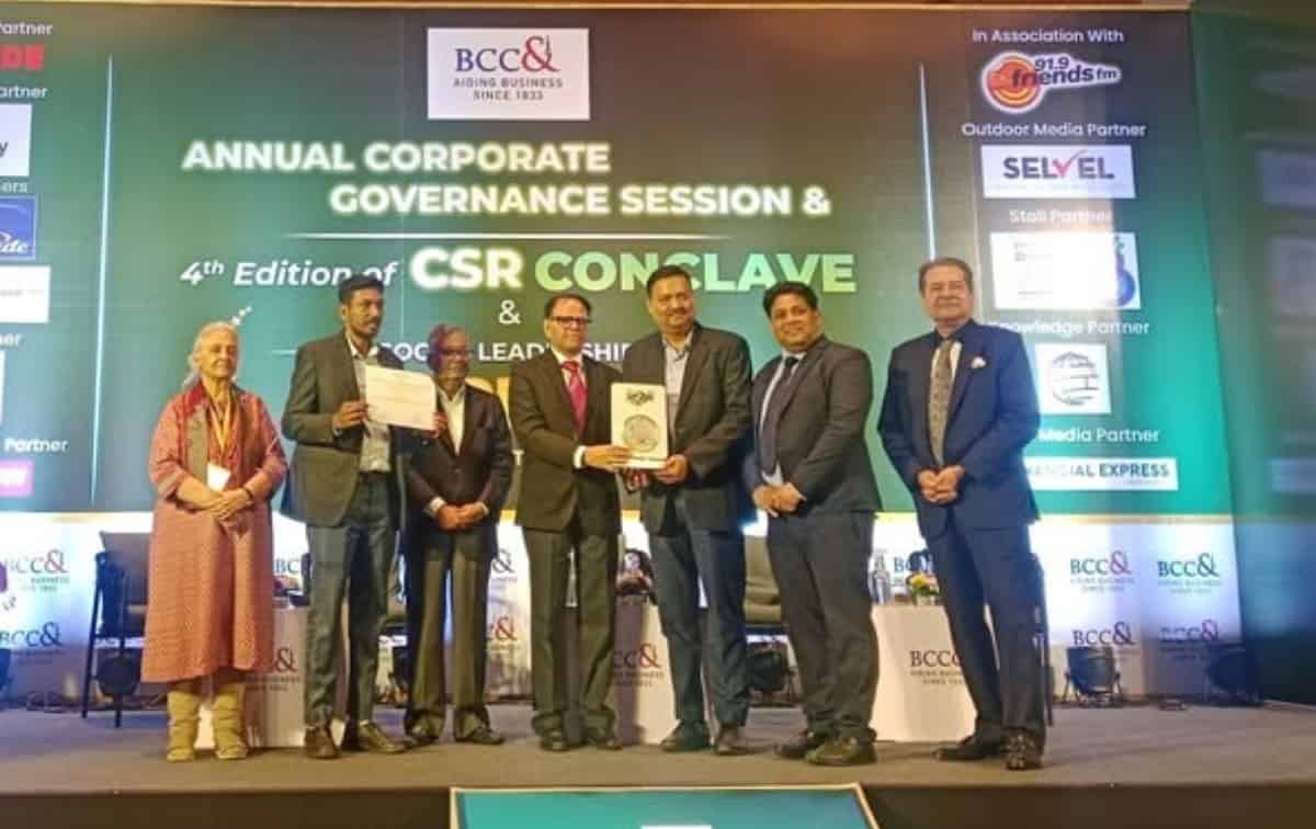 GRSE Wins BCC&I Social Leadership Award 2025 for Transformative CSR Initiative