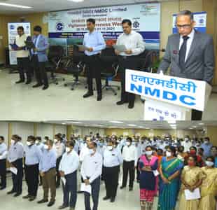 NMDC celebrates Self Reliance with Integrity Vigilance Awareness Week - 2021
