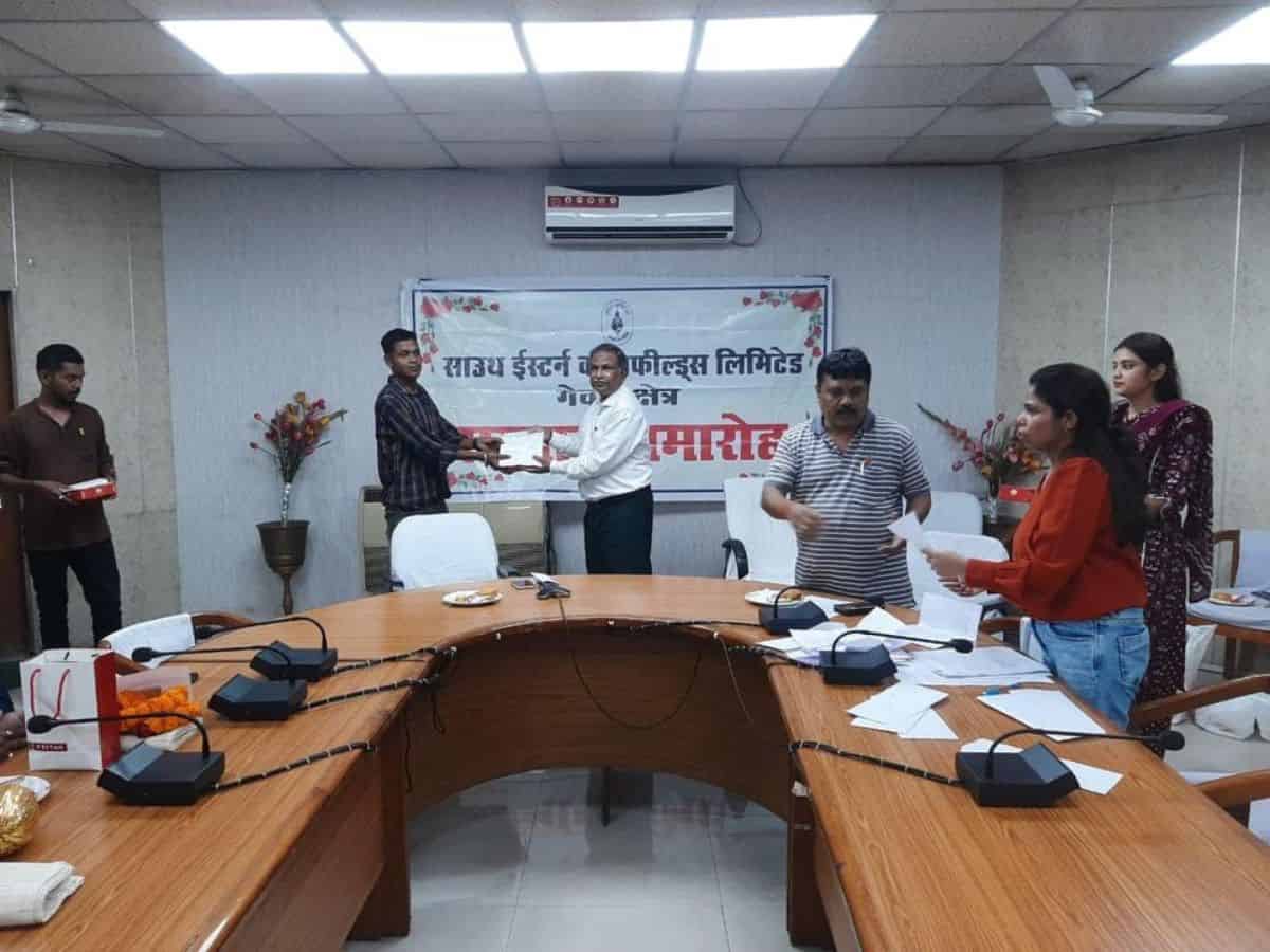 158 employees promoted in SECL Gevra Mega Project