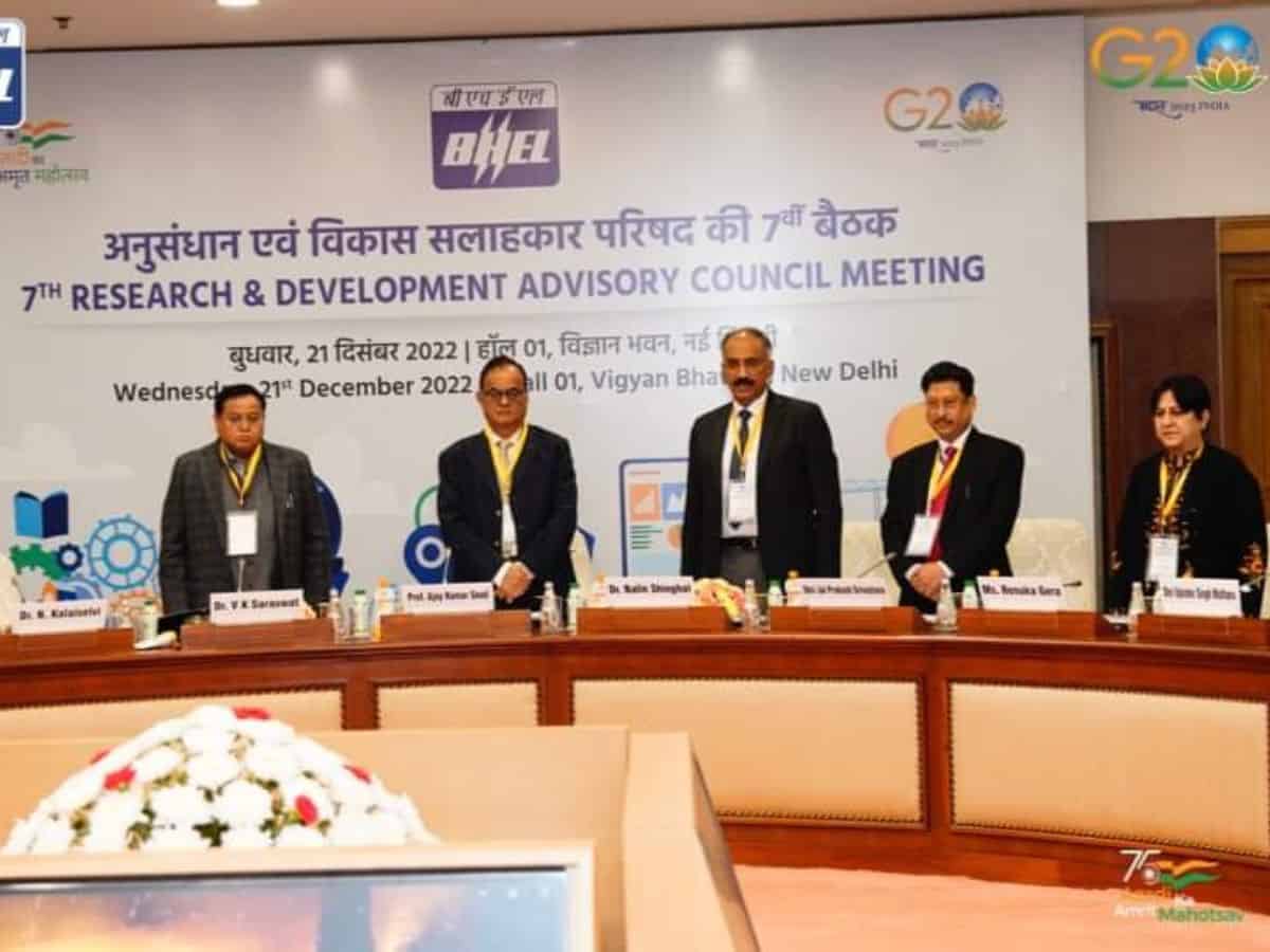 BHEL organised its 7th Research and Development Advisory Council Meeting