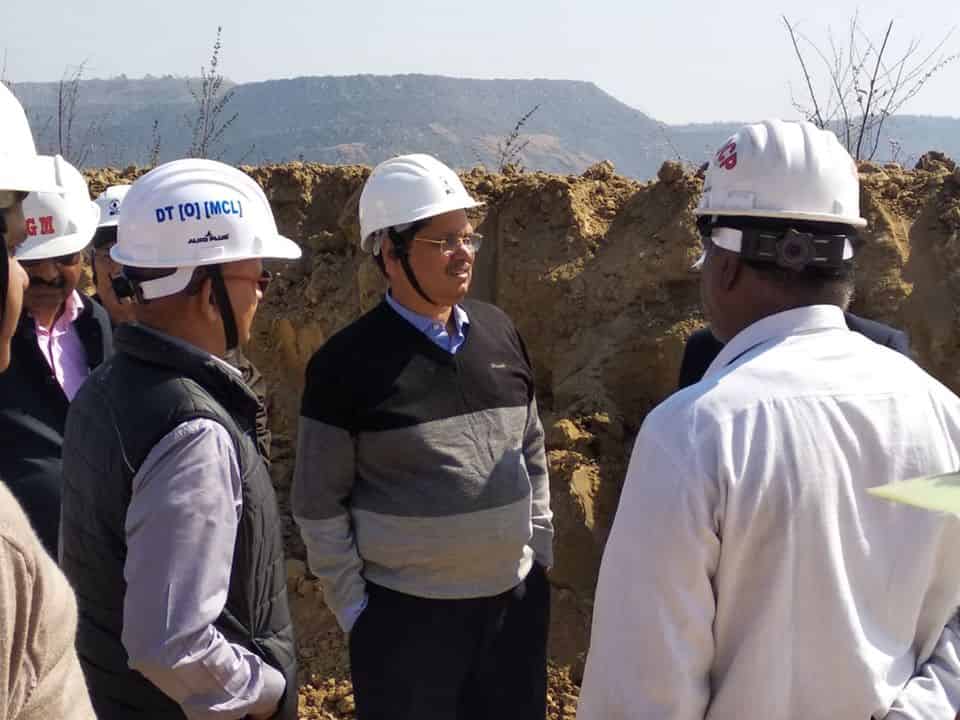Mr Binay Dayal director technical CIL visited Ibvalley