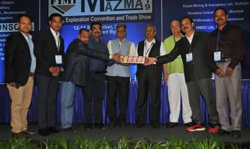 Nalco received First prize in mining Mazma 2019