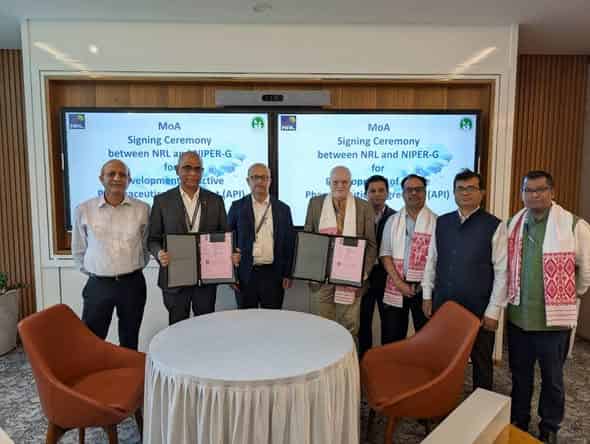 MoA Signing between NRL and NIPER-Guwahati