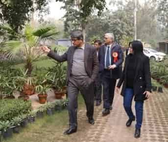 CMD NTPC review the progress of NTPC Eco Park