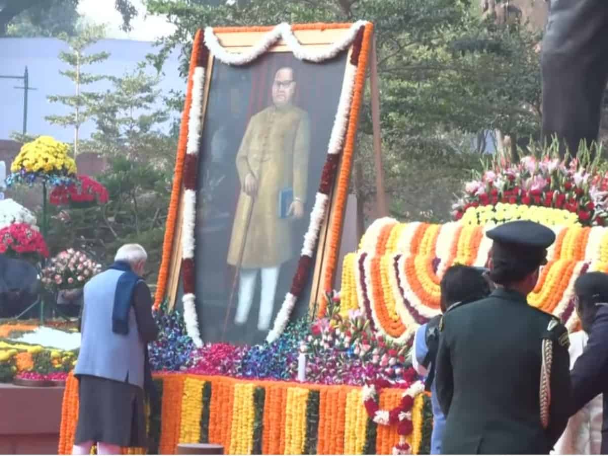 Prime Minister pays tribute to Dr. Babasaheb Ambedkar on Mahaparinirvan Diwas
