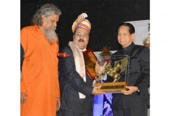 Kalinga Khordha Samman for Nalco CMD