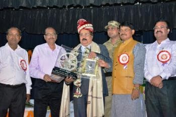 India Gaurav Award conferred on Nalco CMD Dr Tapan Kumar Chand