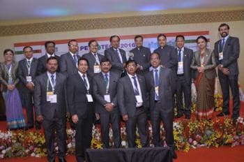 Oil India Limited bags the Award for the Best Overall Display at the Petrotech 2016 Exhibition