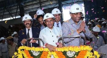 Anant Geete visits BHEL