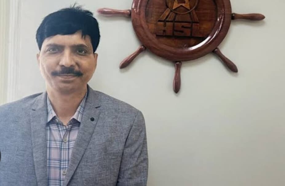 Kiran Easankarala assumes charge as Director (Finance & Commercial) at Hindustan Shipyard Ltd