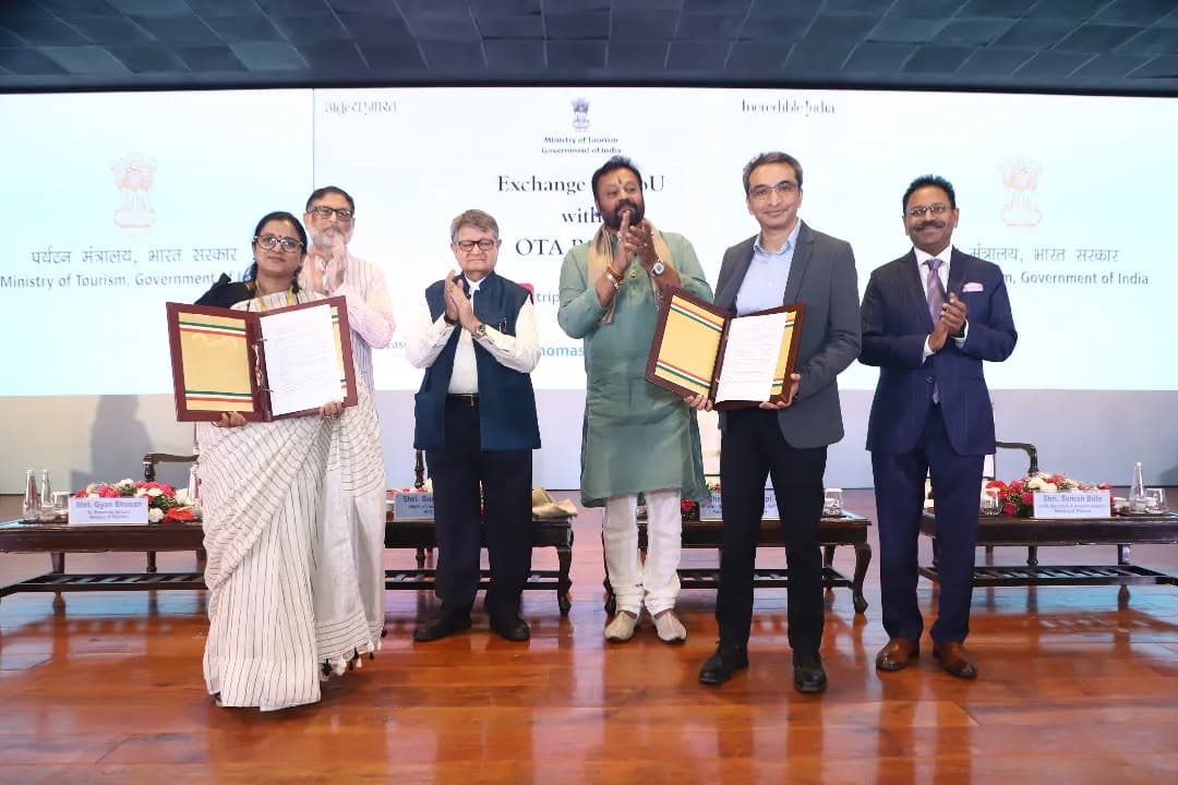 Tourism Ministry Signs Major MoUs with Netflix, MakeMyTrip to Globalise Indian Tourism