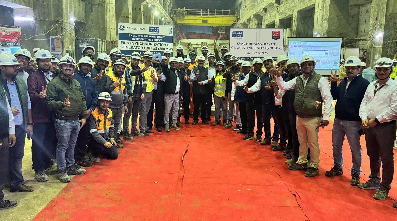 NHPC Synchronizes 250 MW Unit of Subansiri Lower HEP, Boosting India’s Hydropower