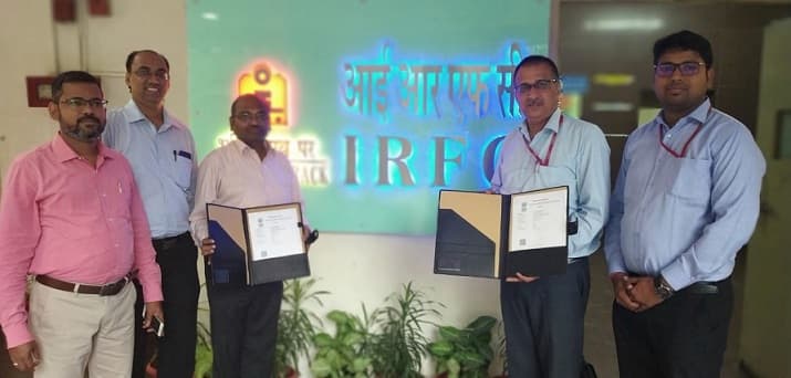 IRFC Signs an MoU with ALIMCO to Distribute Assistive Devices to Divyangjan