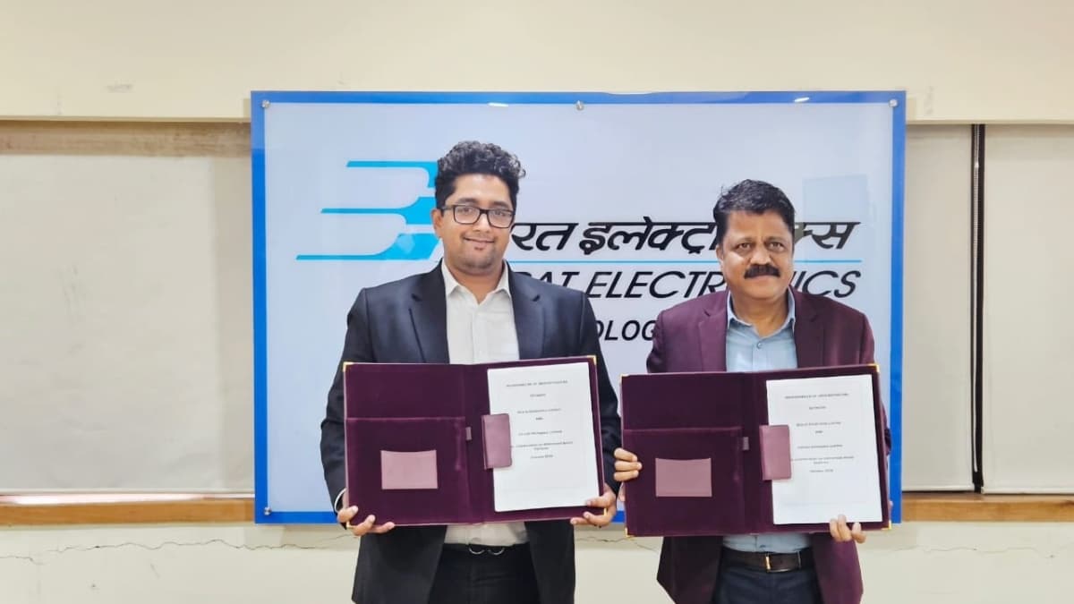 BEL has signed an MoU with Garuda Aerospace