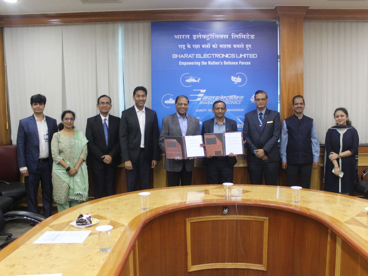 BEL inks MoU with leading Indian aerospace company, CENTUM