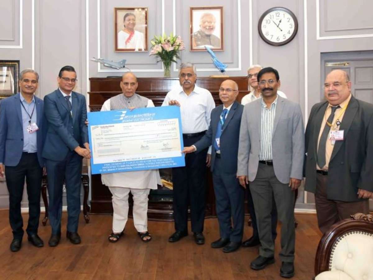 BEL pays Rs. 224.28 Cr Final Dividend to Govt