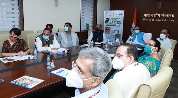 BHEL set up Solar EV Charging Station at Karna Lake Resort, Karnal, inaugurated by Hon'ble Union Minister of Heavy Industries