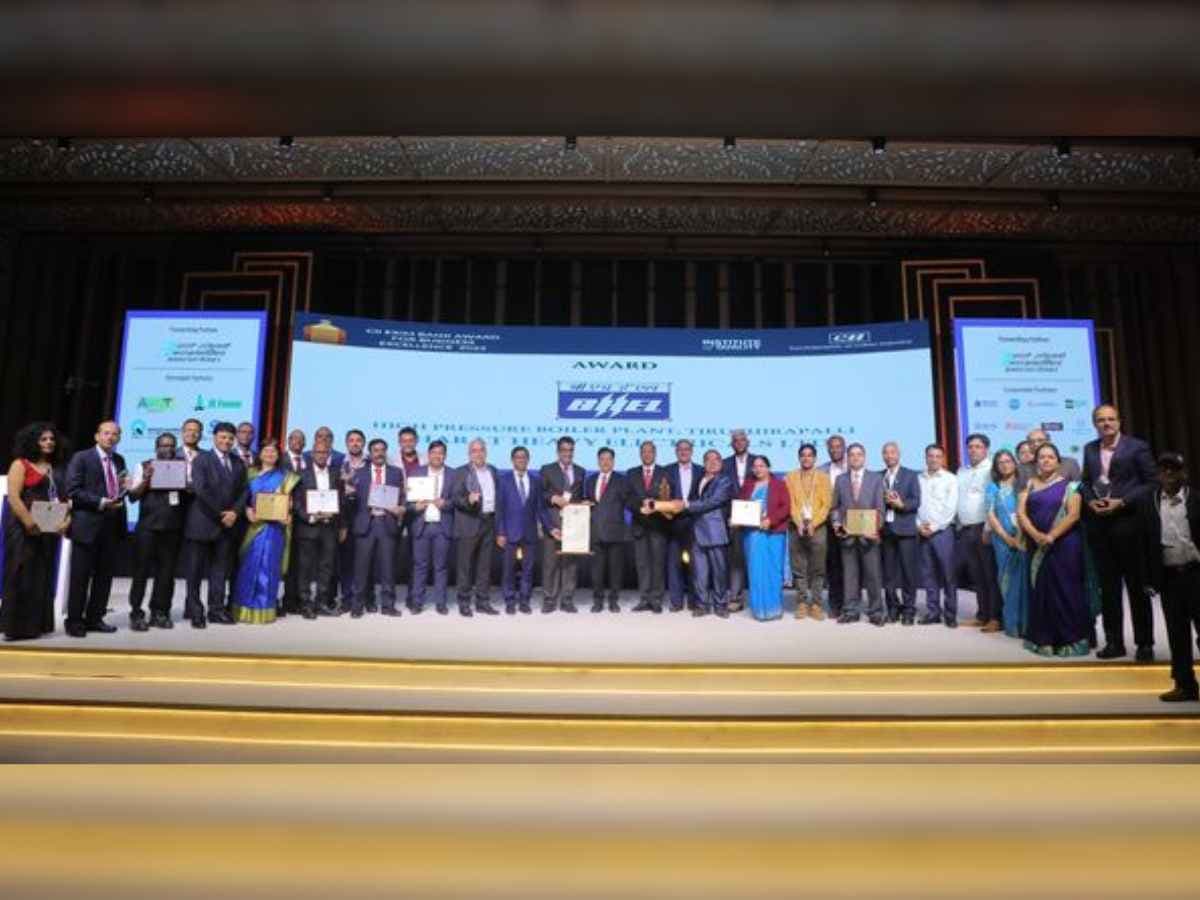 BHEL wins CII Exim Bank Award for Business Excellence 2023