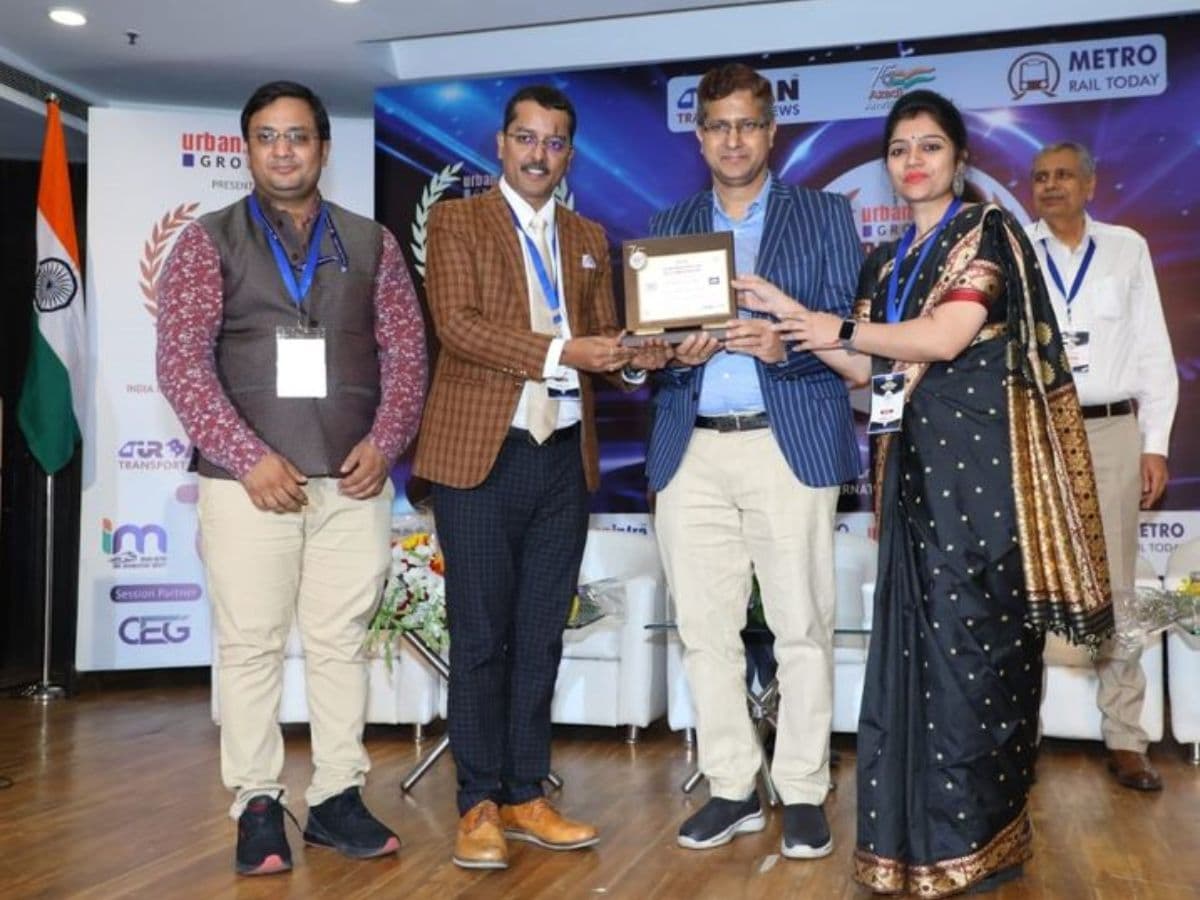 BHEL won Urban Infra Business Leadership Award 2022