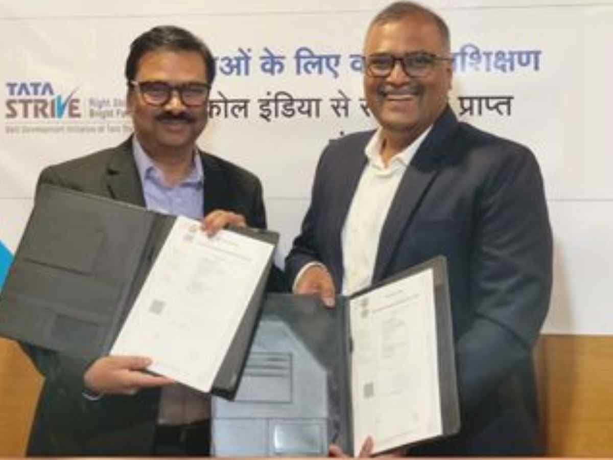 Coal India signs MoU with Tata Strive