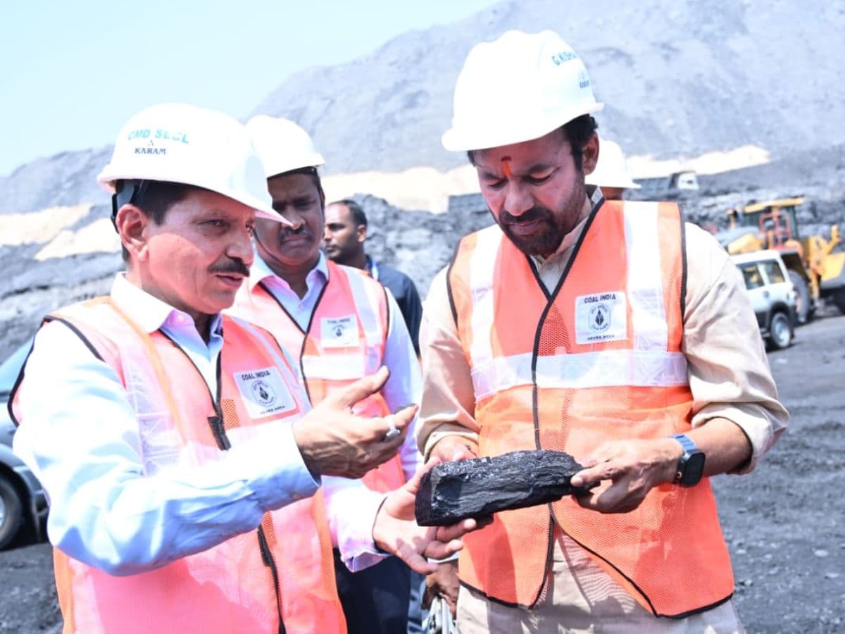 Coal Minister visited world’s second largest coal mine