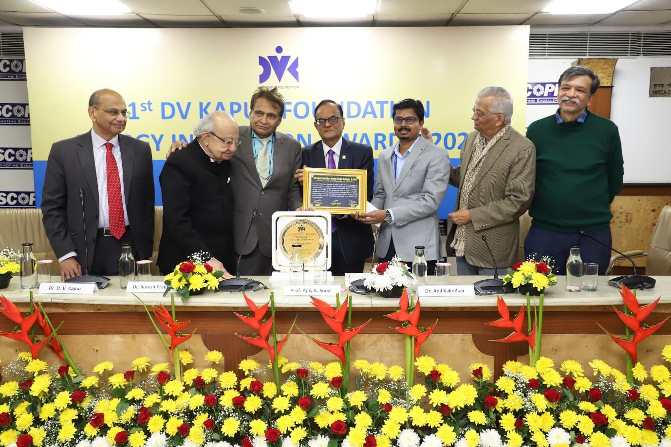 First DV Kapur Foundation Energy Innovation Awards to NTPC NETRA and CSIR