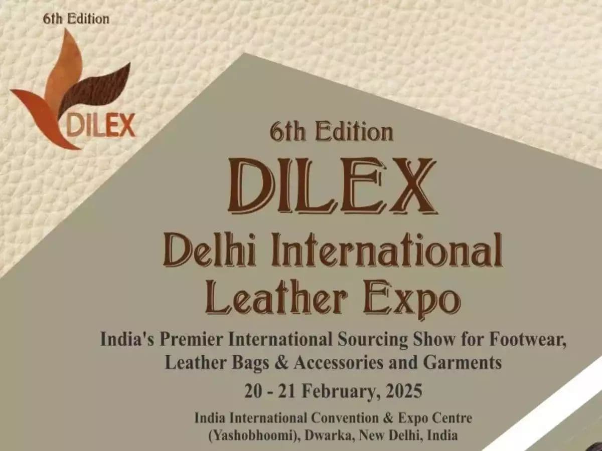 Delhi International Leather Expo 2025 to be held on 20-21st Feb at Yashobhoomi
