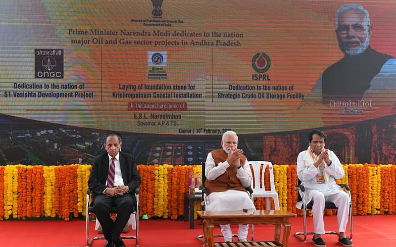 PM Dedicates 1.33 MMT Visakhapatnam SPR Facility to the Nation