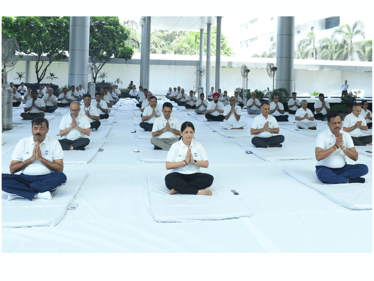 Engineers India Limited (EIL) celebrated the 11 th International Day of Yoga on June 21, 2025