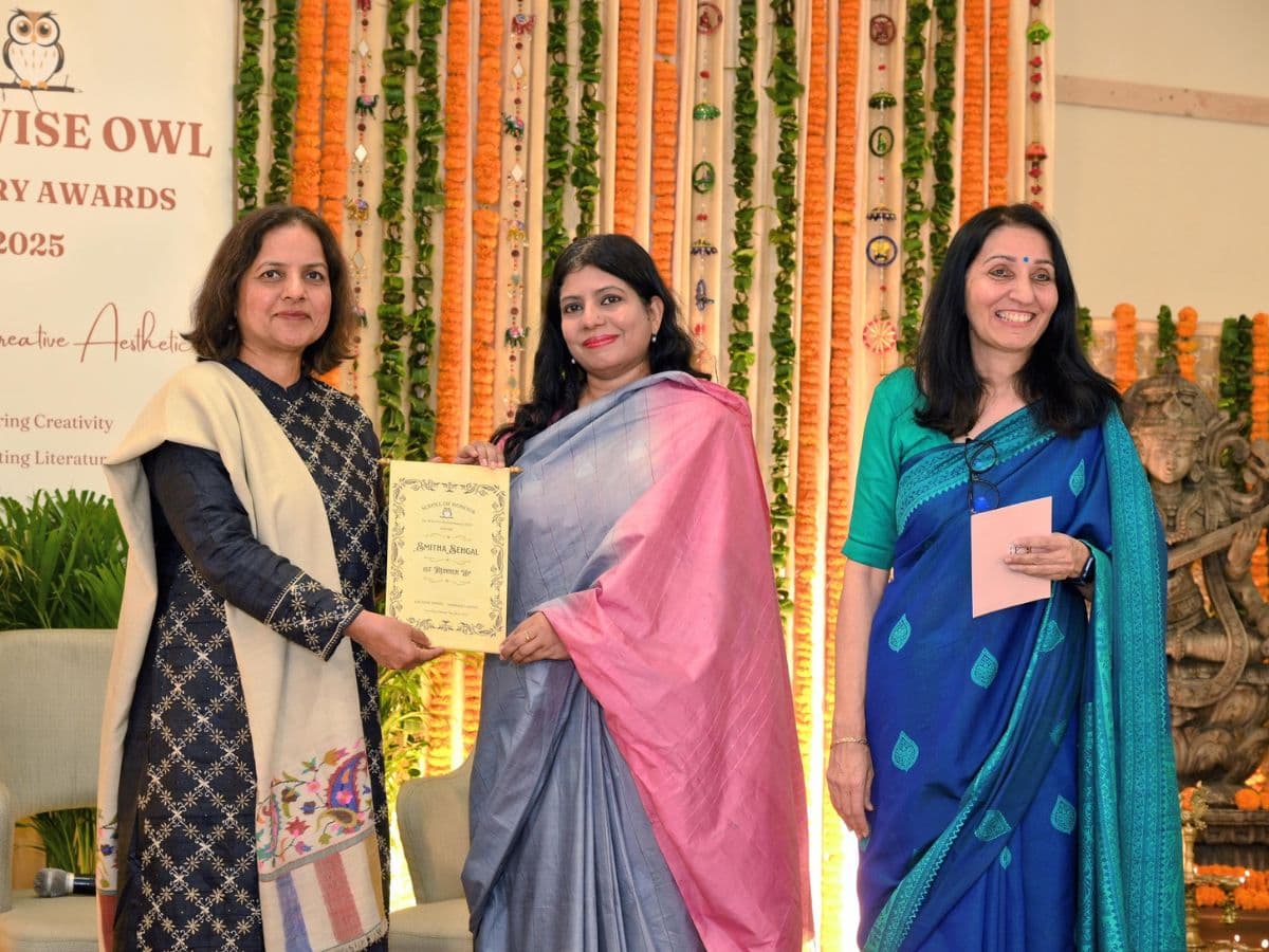 EILian Smitha Sehgal awarded First Runners Up - The Wise Owl Literary Award
