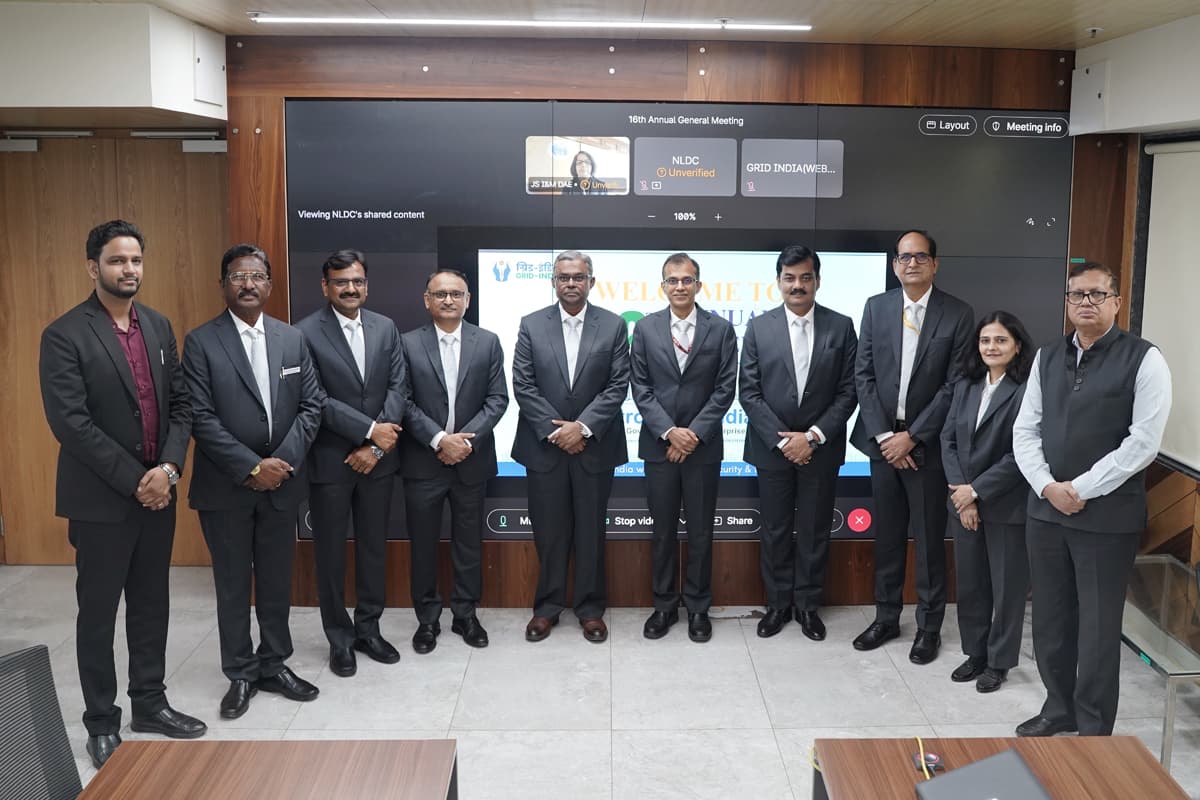 Grid Controller of India Limited (GRID-INDIA) successfully conducts its 16th Annual General Meeting (AGM)