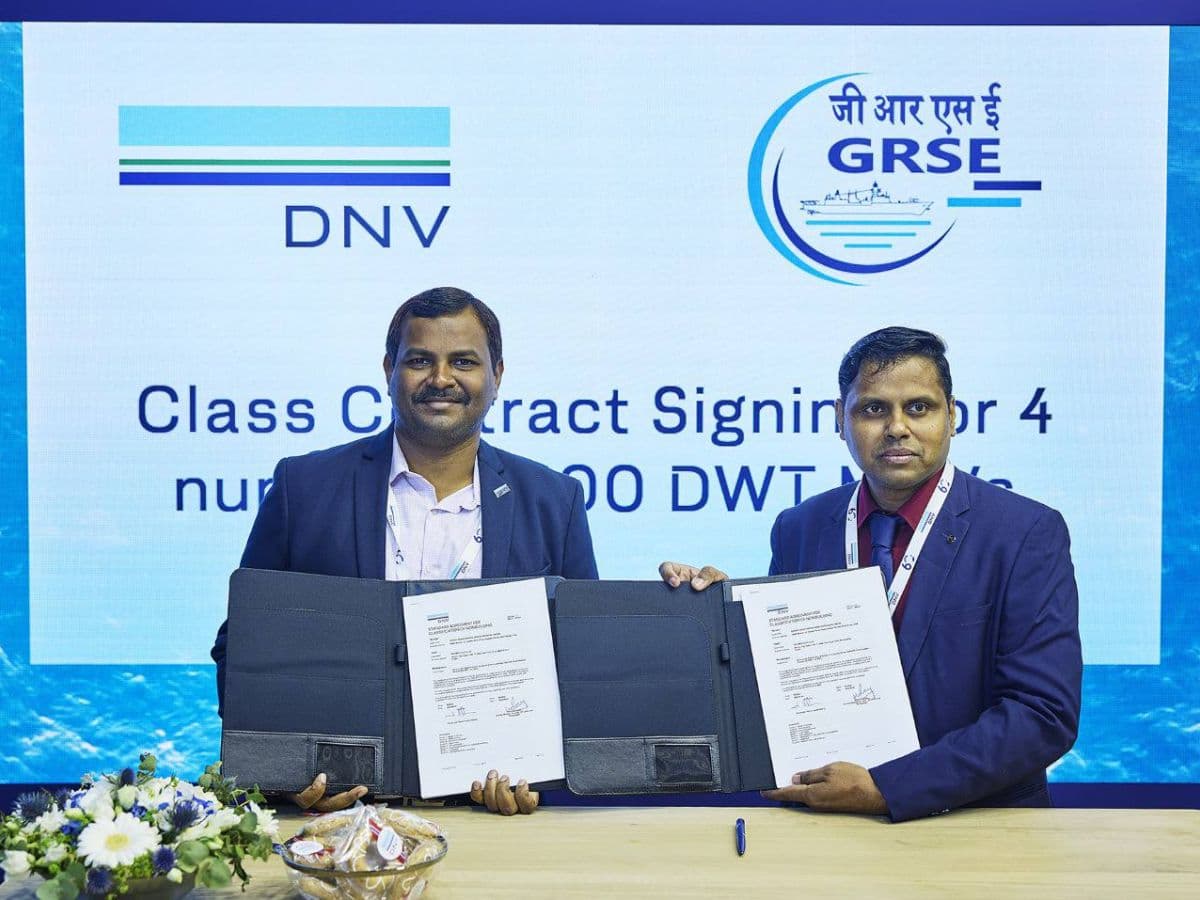GRSE Signed Newbuilding Classification Agreement with DNV