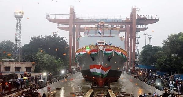 GRSE launched first Survey Vessel for Indian Navy
