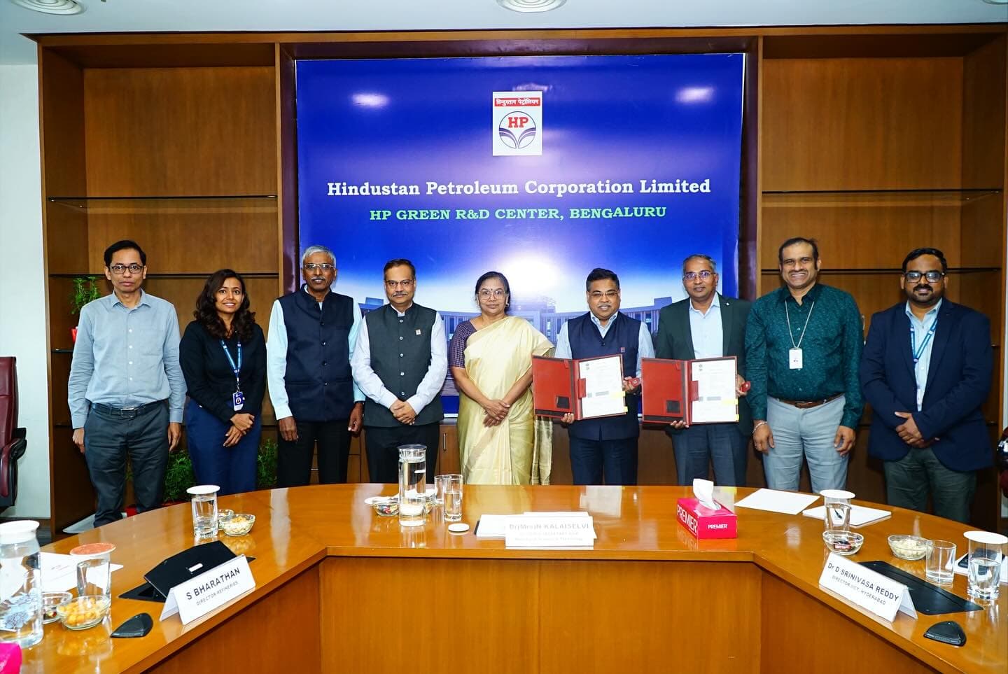 HPCL was honoured to host a distinguished CSIR delegation at HPCL Green R&D Centre (HPGRDC), Bengaluru