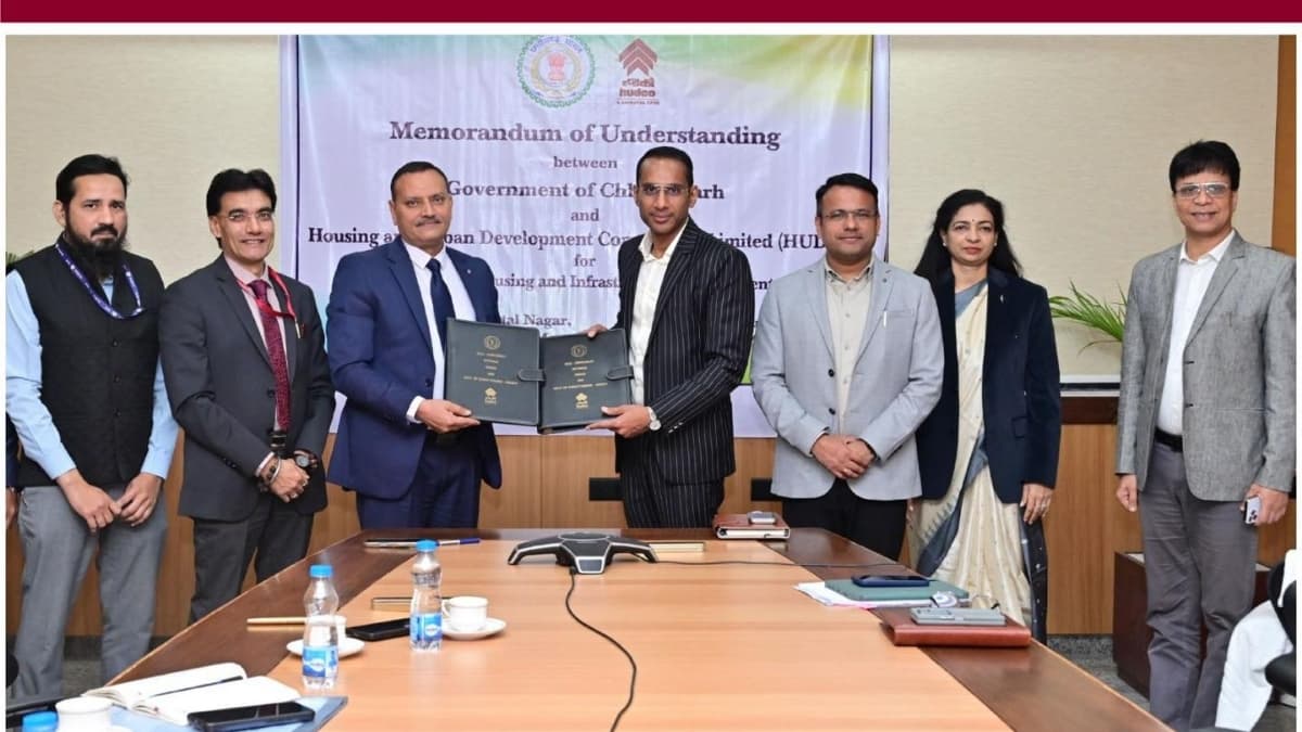 HUDCO Signs ₹1 Lakh Crore MoU with Chhattisgarh Government - PSU Connect News