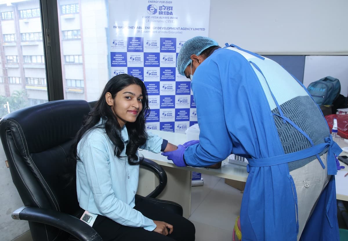 IREDA Conducts Preventive Health Check-up 