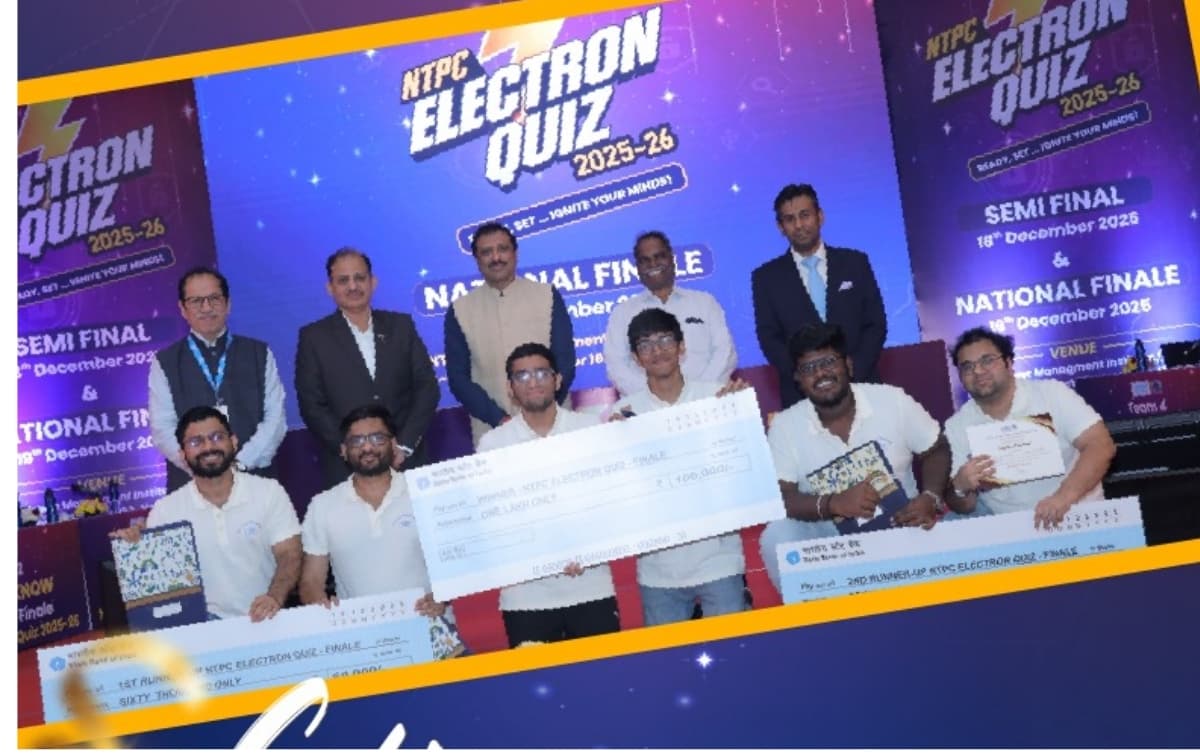 IIT Kanpur Wins NTPC Electron Quiz 2025–26
