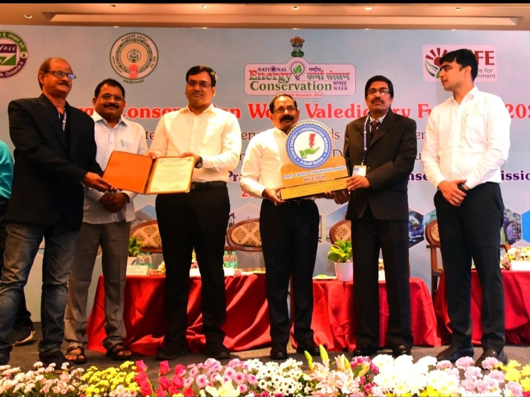 RINL wins Gold award at the AP State Energy Conservation Award-2024 