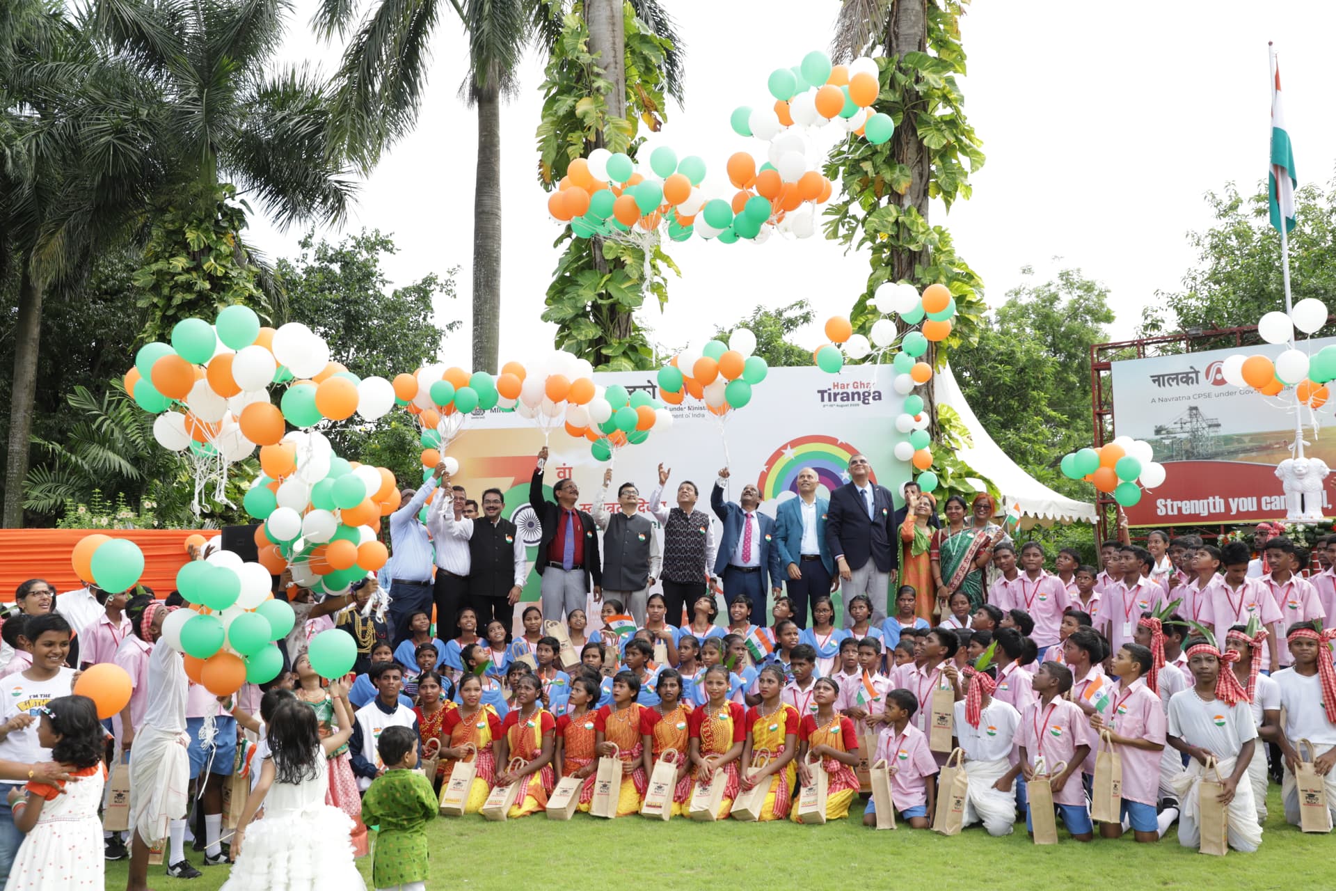 79th Independence Day celebrated at NALCO