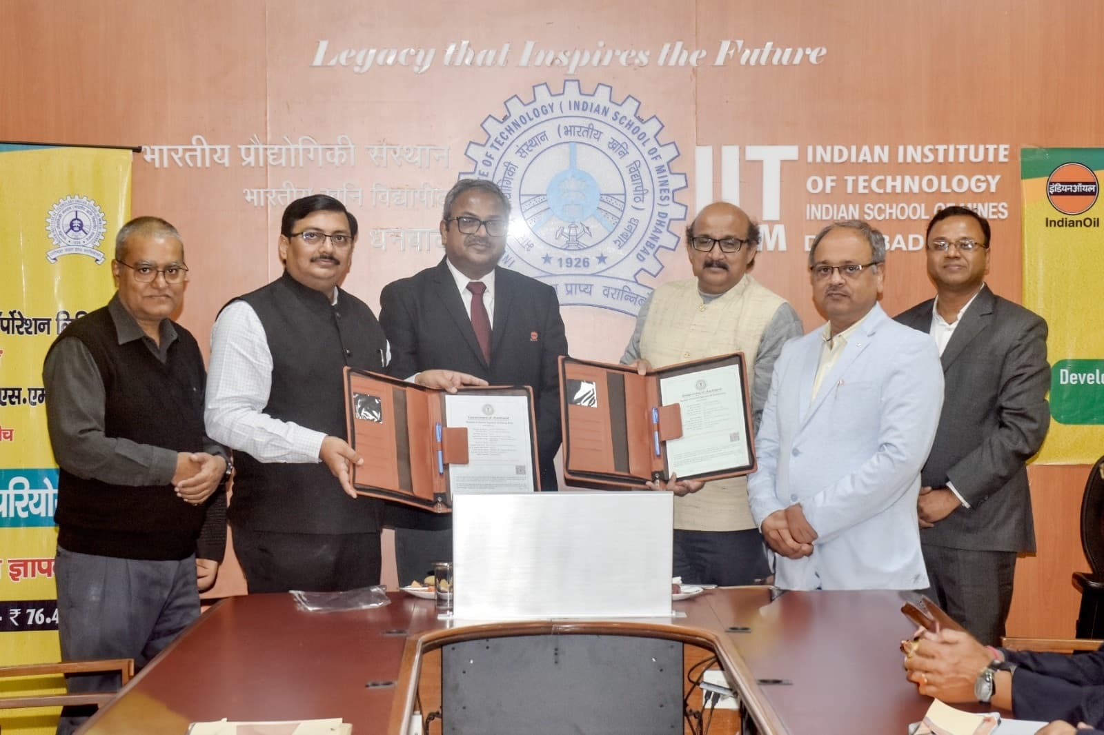 Indian Oil signs pact with IIT (ISM) Dhanbad
